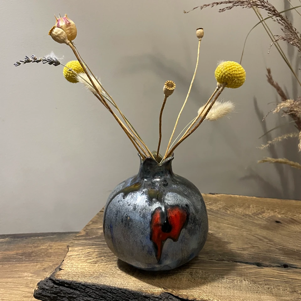 Ceramic Pomegranate Home Decor - Image 5